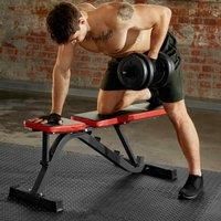 Weight Bench Multi-Angle Flat Bench Training Exercise Adjustable Fitness Sport