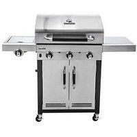 Char-Broil Advantage Series 345S - 3 Burner Gas Barbecue Grill with TRU-Infrared Technology, Stainless Steel Finish