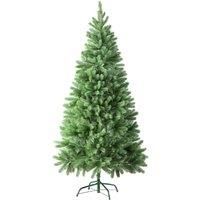 Christmas tree artificial - artificial christmas tree, fake christmas tree, artificial xmas tree - 180 cm 742 tips and injection moulded pine cones,