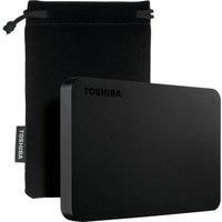 TOSHIBA Canvio Basics Portable Hard Drive - 4 TB, Black, Black