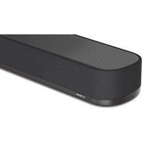 Sennheiser AMBEO Soundbar Plus for TV and Music - UK Plug - with Immersive 3D Surround Sound, Virtual 7.1.4 Speaker Setup, built-in Dual Subwoofers, Advanced Streaming Connectivity, Voice Enhancement