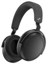 Sennheiser MOMENTUM 4 Wireless Headphones, Bluetooth for Crystal-Clear Calls w/ Adaptive Noise Cancellation, 60h Battery Life, Customizable Sound & Lightweight Folding Design, Black