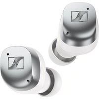 Sennheiser MOMENTUM True Wireless 4 (New 2024) Smart Earbuds with Bluetooth 5.4, Crystal-Clear Sound, Comfortable Design, 30-Hour Battery Life, Adaptive ANC - White Silver