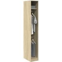 Wardrobe Sonoma Oak 30x50x200 cm Engineered Wood