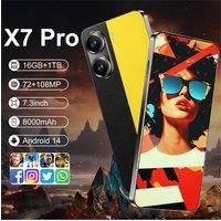 2025 New X7 Pro Original Intelligent 5G Dual Card Dual Standby Android 14 System Global Version 8000mAh Battery