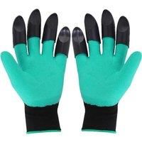 Garden Gloves Gardening Accessories Working Mittens Work Coating Rubber Supplies Semi-coated Safety Farming Gadgets Protective