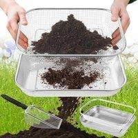 Sand Soil Compost Sifter Garden Tool Soil Sifters High Efficient Sieve Sifter Potting Scoop Mini