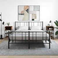 Bedside Tables 2 pcs Smoked Oak 35x34.5x70 cm Engineered Wood