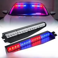 Visor Strobe LED Light Bar Interior Windshield Sunvisor Lamp Emergency Warning Flashing Lights for