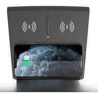 NovaAcc Wireless Charger for Tesla Model 3 2017 2018 2019 2020 Dual Phone Charging Pad for Tesla