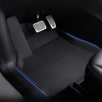 NovaAcc For Tesla Floor Mats Model Y 2017-2024 Model 3 2021 to 2024 Highland All Weather Trunk Mats