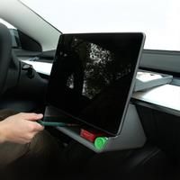 NovaAcc for Tesla Model 3 Y Under Screen Storage Organizer Over Center Console Display Tray Storage Box Interior Accessories