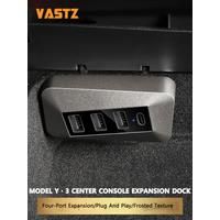 VASTZ Center Console Docking Station 4 Ports Shunt Hub Glove Box DP2 Transmission Quick Charger For