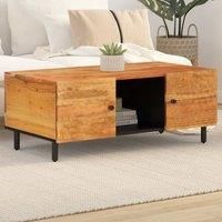Coffee Table 100x54x40 cm Solid Wood Acacia