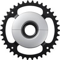 Shimano STEPS SM-CRE50 STEPS chainring, black/silver, 38T without chainguard