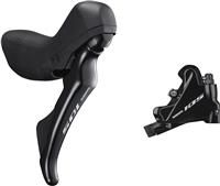 Shimano 105 ST-R7020 105 hydraulic disc STI set, flat mount calliper, left rear, black