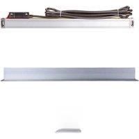 High-Precision Glass Grating Ruler Scales 0.5U 0.0005MM 50 100 150 200 250 300 350 400 450 500 for