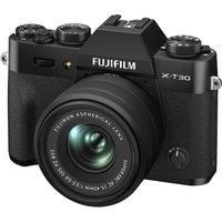 Fujifilm X-T30 II Digital Camera with XC 15-45mm Lens - Black