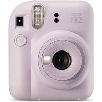 instax mini 12 instant film camera, auto exposure with Built-in selfie lens, Lilac Purple