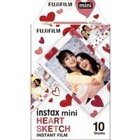 instax mini film 10 shot pack, HEARTS border
