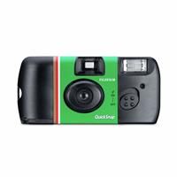 Fujifilm Quicksnap 27 exposure, FUJICOLOR 400 ISO speed film camera, with Built-in flash