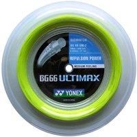 Yonex BG66 Ultimax Badminton String BG 66 - 200m Reel - Yellow