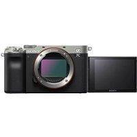 Sony Alpha 7 C | Full-frame Mirrorless Interchangeable Lens Camera (Compact and Lightweight, Real-time Autofocus System, 24.2 Megapixels, 5-Axis Stabilisation System, Large Battery Capacity) - Silver