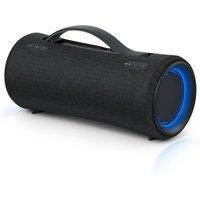 Sony SRS-XG300 - Portable wireless Bluetooth speaker with powerful party sound and lighting - waterproof, 25 hours battery life, smartphone and quick charging - Black