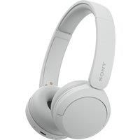 Sony WH-CH520 Wireless Bluetooth Headphones - up to 50 Hours Battery Life with Quick Charge, On-ear style - White