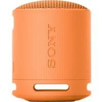 Sony SRS-XB100 - Wireless Bluetooth, Portable, Lightweight, Compact Outdoor, Travel, Speaker, Durable IP67 Waterproof & Dustproof,16 HR Battery, Versatile Strap, Hands-Free Calling, Orange