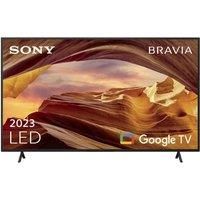 75" SONY BRAVIA KD-75X75WLU Smart 4K Ultra HD HDR LED TV with Google TV & Assistant, Silver/Grey