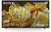 75" SONY BRAVIA XR75X90LU Smart 4K Ultra HD HDR LED TV with Google Assistant, Silver/Grey