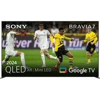 Sony BRAVIA 7 QLED (XR l Mini LED), K75XR70, 75 Inch 4K HDR Google Smart TV (2024) | Gaming Features for PlayStation 5, IMAX Enhanced, Dolby Vision Atmos, Chromecast, AirPlay, 120Hz, 5 Year Warranty