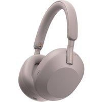 Sony WH-1000XM5 Noise Cancelling Wireless Over-Ear Headphones, Bluetooth, Clear Call Quality, Hi-Res, Up to 30hr Battery Life, Quick Charge, Alexa & Google Assistant, iOS & Android - Smoky Pink
