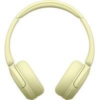 Sony WH-CH520 Wireless Bluetooth On-Ear Headphones, Sound, Lightweight Design, Up to 50hr Battery Life, Quick Charge, EQ, Clear Call Quality, iOS & Android - Yellow