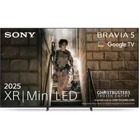 Sony BRAVIA 5 – XR|Mini LED | AI XR Processor | Acoustic Multi-Audio | Dolby Vision/Atmos | IMAX Enhanced | Google TV (2025) | Google Cast | Apple AirPlay 2| Eco Dashboard 2 | Game Menu 2 – 98-inch