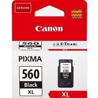 Canon Original High Yield Ink Cartridge Compatible with Pixma Series, 400 Pages, Black,PG-560