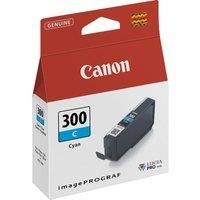 Canon PFI-300 C - Cyan - original - ink tank - for imagePROGRAF PRO-300