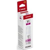 Canon GI-51 M Magenta Ink - High Yield 70 ml Printer Ink for PIXMA MegaTank Inkjet Printers Original Ink Bottle