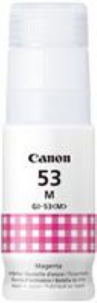 Canon GI-53 M Ink Magenta Printer Ink 60 ml High Range for PIXMA Inkjet Printers Original
