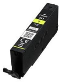 Original Canon CLI-531Y Yellow Ink Cartridge (6121C001)