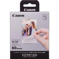 Canon XC-60L Genuine Ink + Paper Set, for SELPHY Square QX20-60 Prints