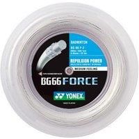 Yonex BG66F Badminton String BG 66 Force 200m - Reel White