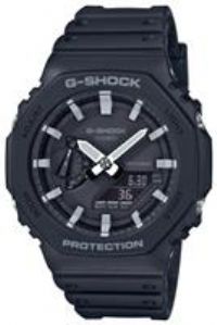 Casio GA-2100-1AER G-Shock Carbon Core Octagon Series Watch -Black