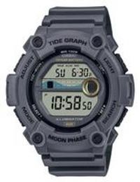 Casio Men's Grey Digital Resin Strap Watch