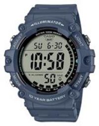 Casio Men's Blue Digital Resin Strap Watch / AE-1500WH-2AVEF / Brand New