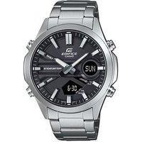 Casio Men Analogue-Digital Quartz Watch with Stainless Steel Strap EFV-C120D-1AEF