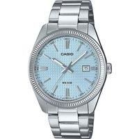 Casio Men/'s Analogue Quartz Watch with Stainless Steel Strap MTP-1302PE-2AVEF