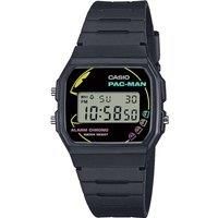 Casio F-91WPC-1AER Retro PAC-MAN Classic Digital Watch Black Resin – New w/ Box