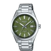 Casio Men/'s Analogue Quartz Watch with Stainless Steel Strap EFV-160D-3AVEF